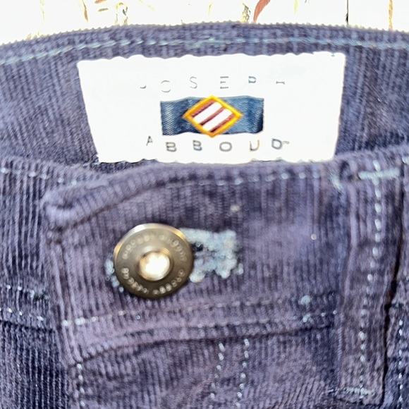 Joseph Abboud Dark Blue Corduroy Pants - Picture 2 of 8
